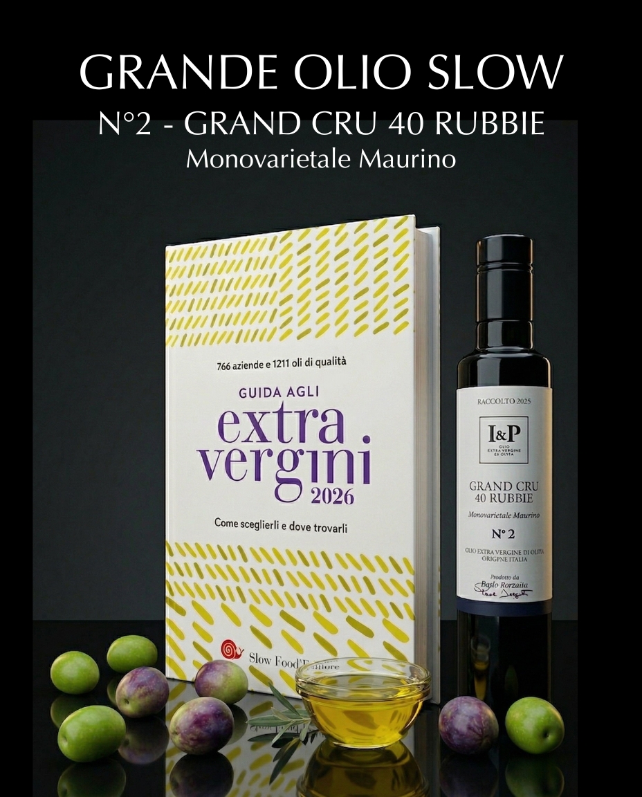 Grande Olio Slow food N°2 Grand Cru 40 Rubbie Maurino