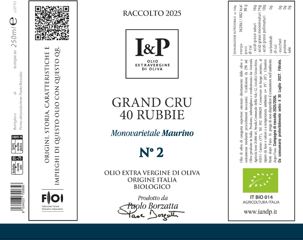 N°2 - Grand Cru 40 Rubbie - Maurino - immagine 2